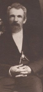 Grandpa Bushy, years before he would teach little Agnes to play cards. 